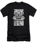 3 Truck Driver Trucking Rig Old Man Trucker Crazy Squirrel T-Shirt