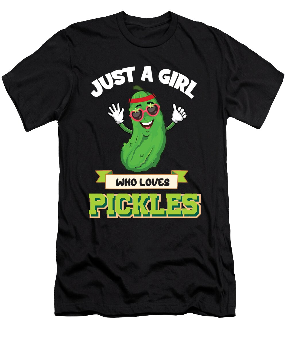 3 Vegetarian Vegan Pickles Lover Gift Raphaelartdesign T-Shirt
