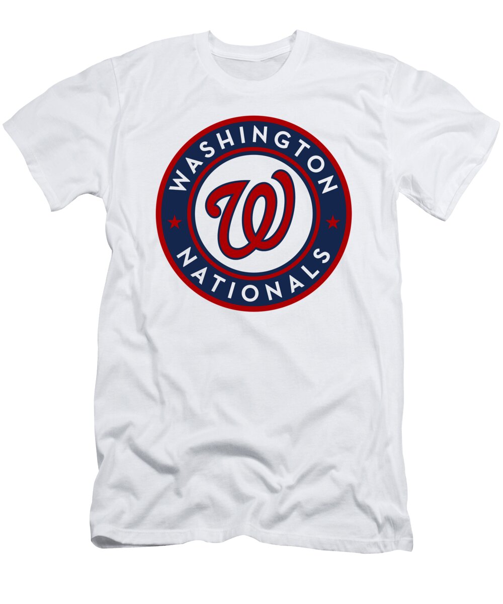 3 Washington National Baseball Team Logo Jaron Kunze T-Shirt