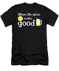 3 When Life Gives Lemon Make Good Lemonade and Enjoy Its Taste to the Bottom Upsee Something Positive in Current Situation and Use That in Your Favour Turn Challenges in Funny Cute Moments Ollo Way T-Shirt