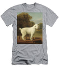 3 White Poodle in a Punt George Stubbs T-Shirt