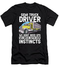 30 Truck Driver Trucking Trucker Crazy Squirrel T-Shirt
