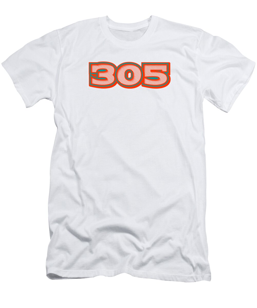 305 Miami Dolphins Bella Kismet T-Shirt