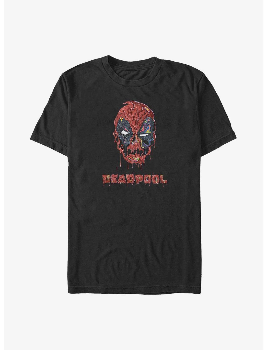 Marvel Deadpool Melting Deadpool Big & Tall T-Shirt