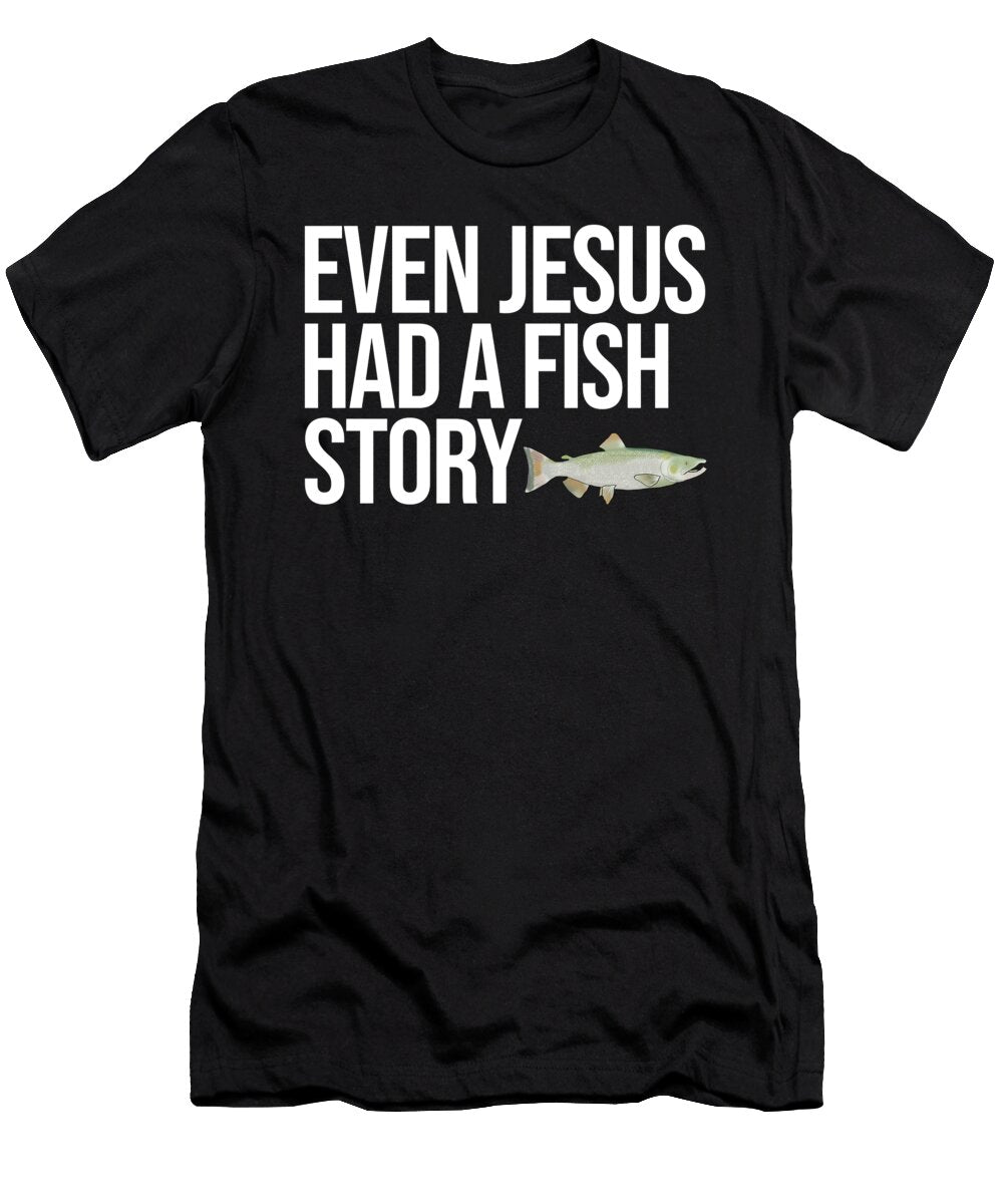 32 Funny Chinook Salmon Fishing Freshwater Fish Gift Muc Designs T-Shirt