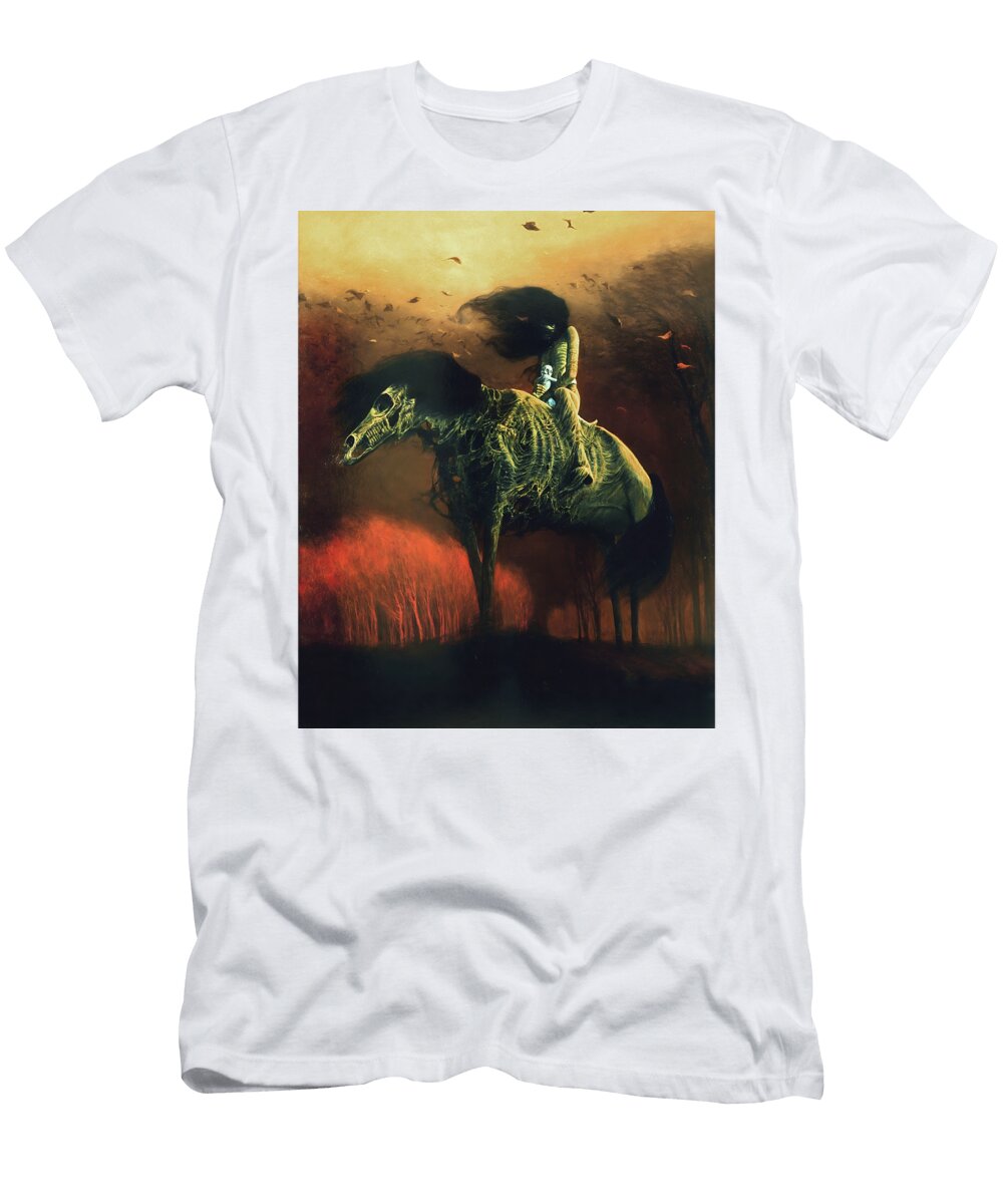 324 Untitled By Zdzislaw Beksinski Zdzislaw Beksinski T-Shirt