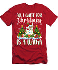 34 Llama Alpaca Alpacas Camelid Camel Cute Funny Llama Art Drama Animal Lover No Prob Grover Mcclure T-Shirt
