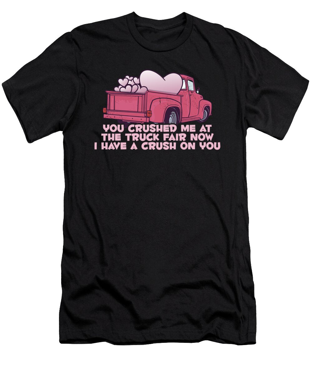 34 Truck Driver Trucking Trucker Crazy Squirrel T-Shirt