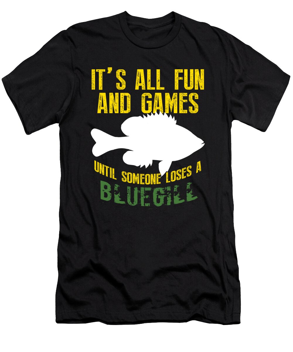 36 Funny Bluegill Brim Fishing Freshwater Fish Gift Muc Designs T-Shirt