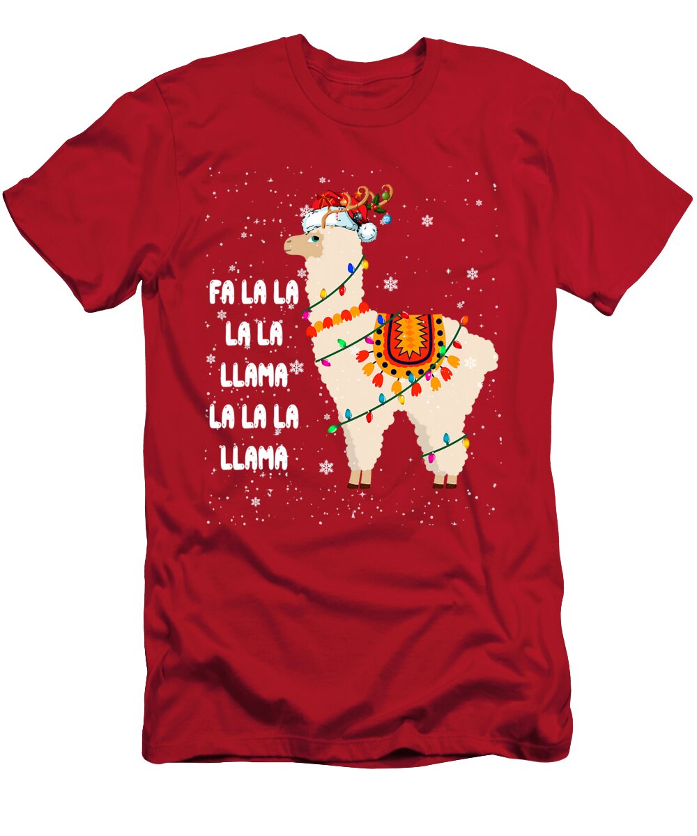 36 Llama Alpaca Alpacas Camelid Camel Cute Funny Llama Art Drama Animal Lover No Prob Grover Mcclure T-Shirt