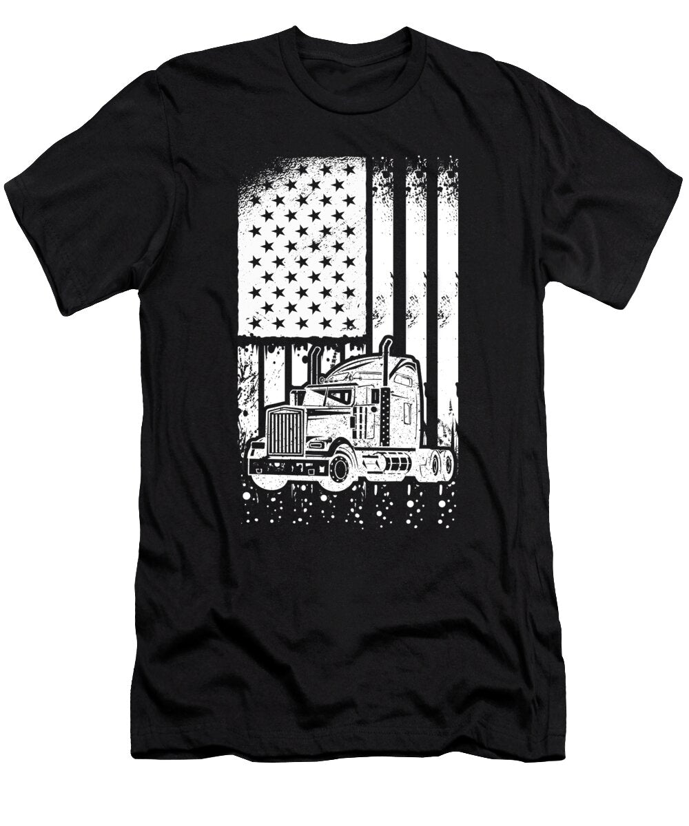 36 Truck Driver Trucking Trucker Bobby Bubble T-Shirt