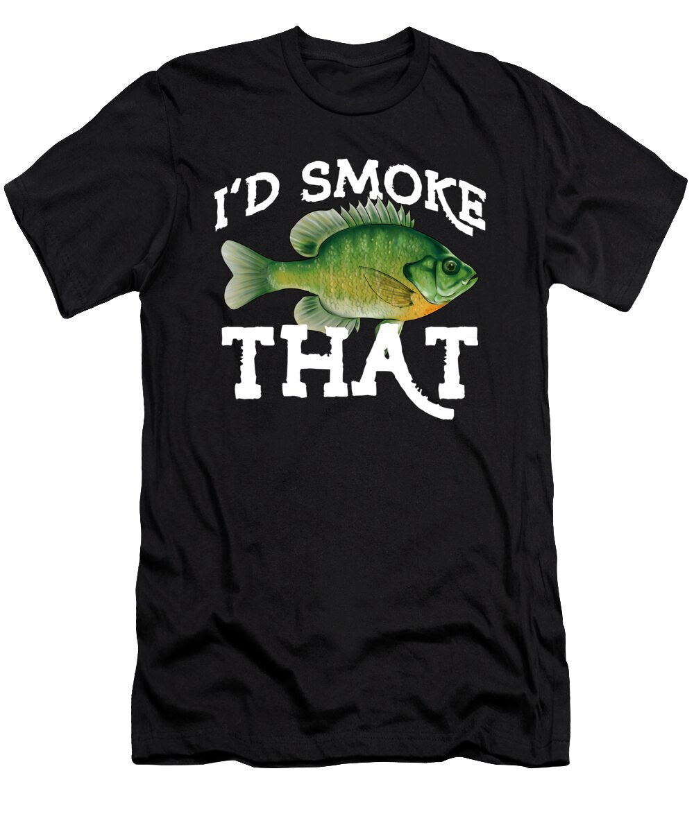 38 Funny Bluegill Brim Fishing Freshwater Fish Gift Muc Designs T-Shirt