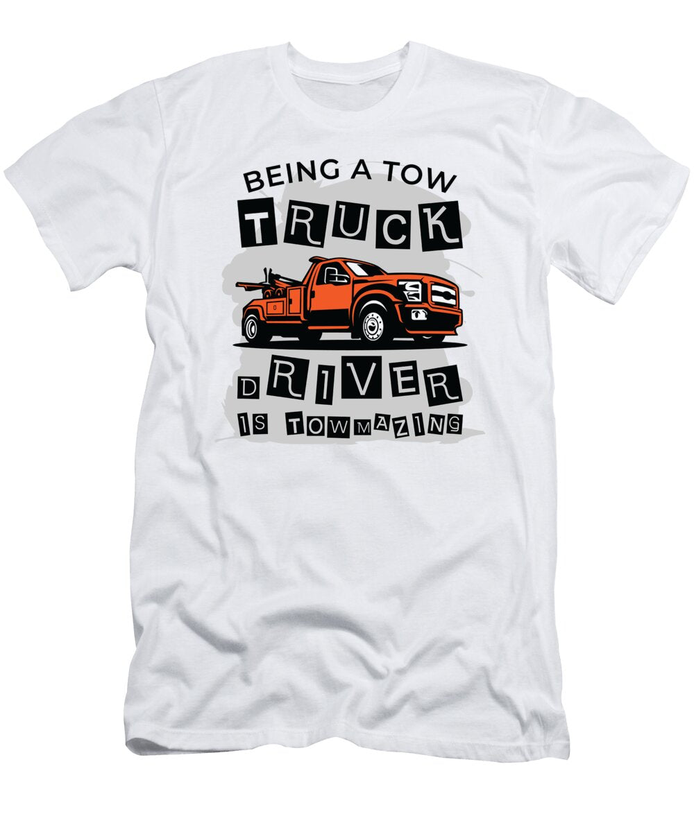 4 Amazing Tow Truck Driver Trucking Operator Trucker Operator Toms Store T-Shirt