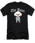 4 Bichon Frise Dog the Boss Cool Jacket Outfit Dog Zyneu Gangd T-Shirt
