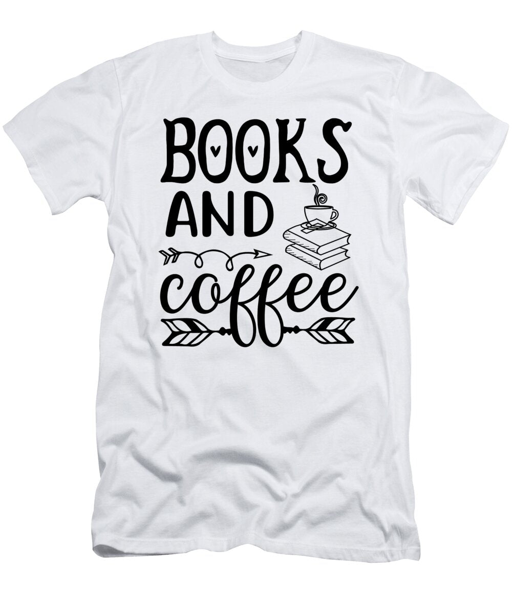 4 Books and Coffee Th T-Shirt