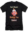 4 Bubble Tea Kawaii Saying Bunnies Manuel Schmucker T-Shirt