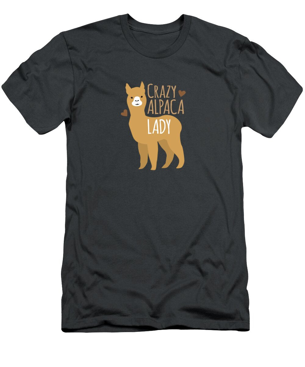 4 Crazy Alpaca Lady Sibainu T-Shirt