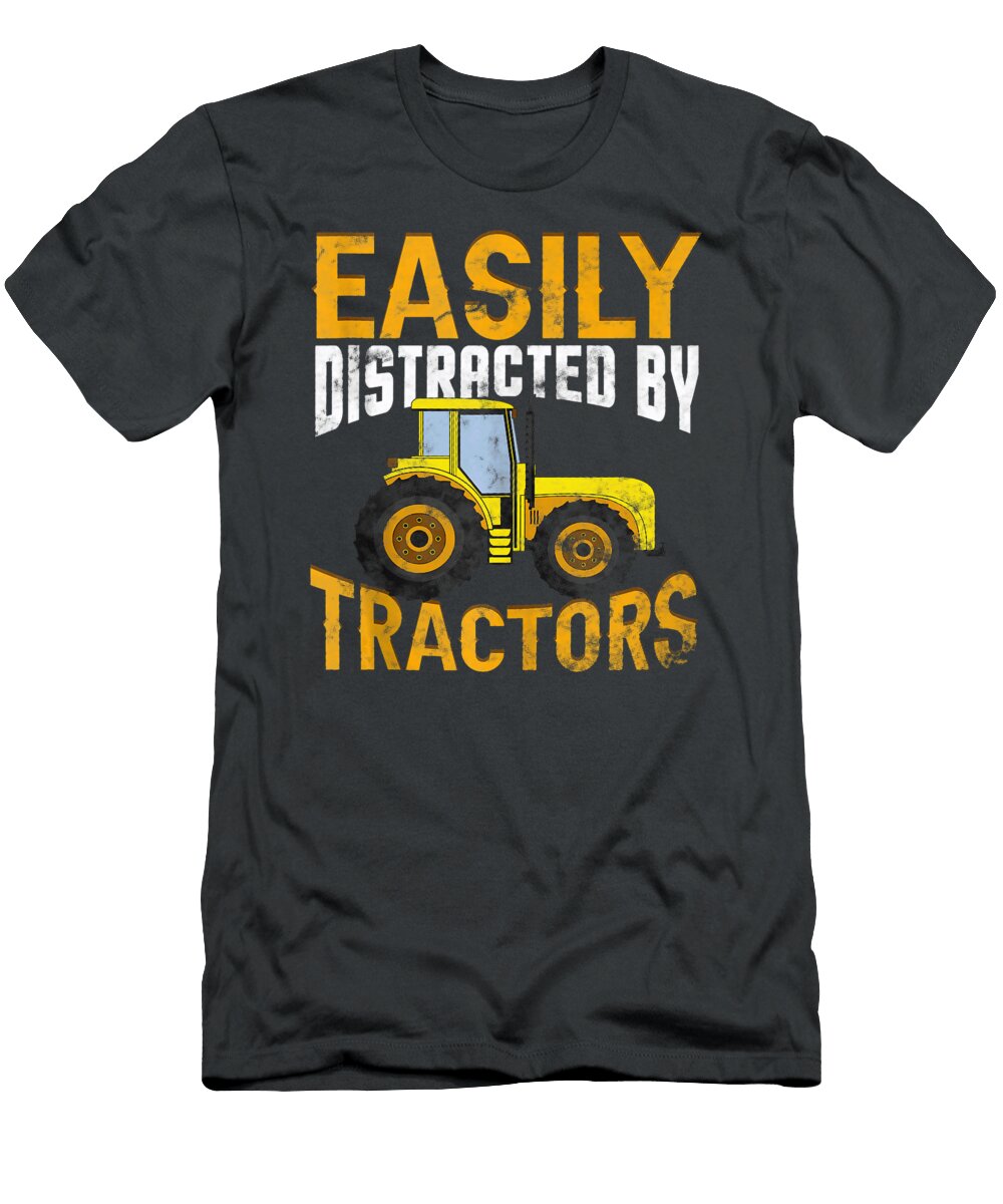 4 Easily Distracted By Tractors Anh Nguyen T-Shirt