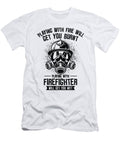 4 Firefighter Playing Fire Rescuer Firefighting Toms Store T-Shirt