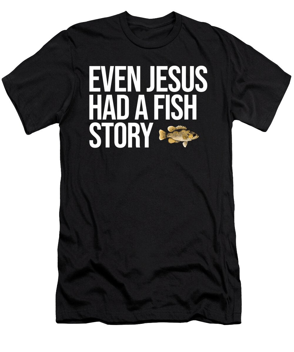 4 Funny Rock Bass Fishing Freshwater Fish Lake Gift Muc Designs T-Shirt