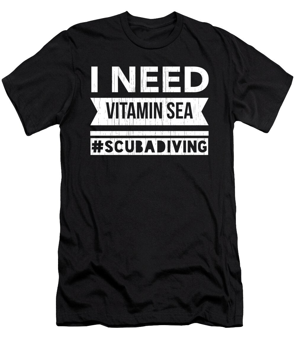 4 Funny Scuba Diving Gift Ideas for Scuba Divers Dive Masters Martin Hicks T-Shirt
