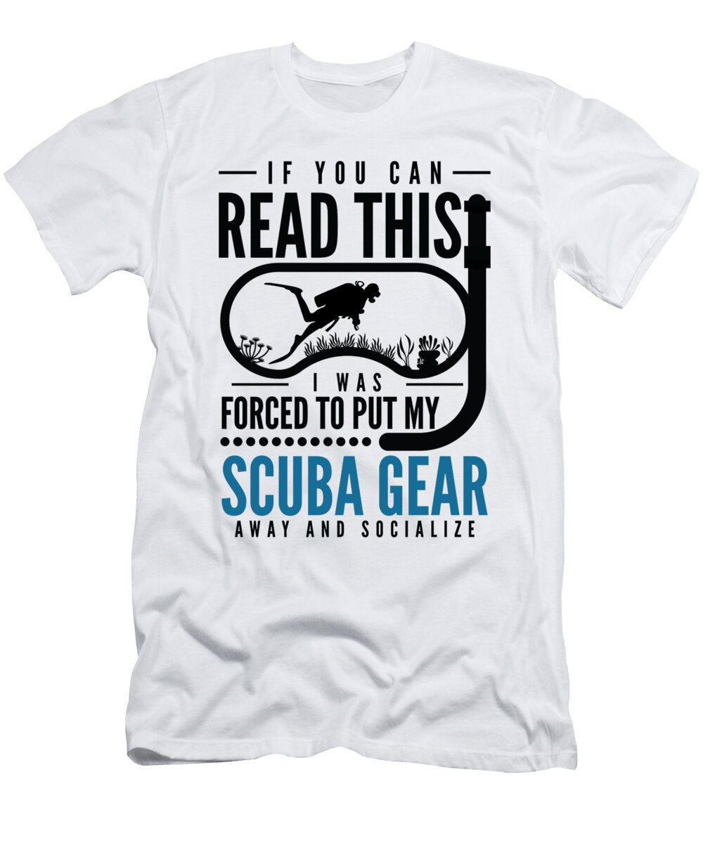 4 If You Can Read This Scuba Diving Diver Toms Store T-Shirt