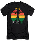 4 Im the Diving Elf Matching Christmas Vintage and Words T-Shirt