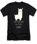 4 Just a Girl Who Loves Llamas Cynto T-Shirt