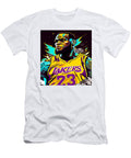 4 Lebron James in Lakers Jersey Kenvin Tran T-Shirt