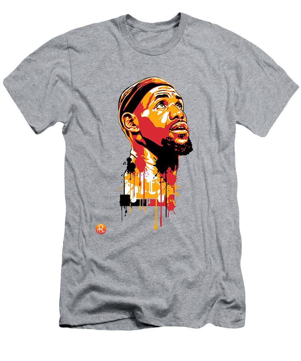 4 Lebron James Luis Barina T-Shirt