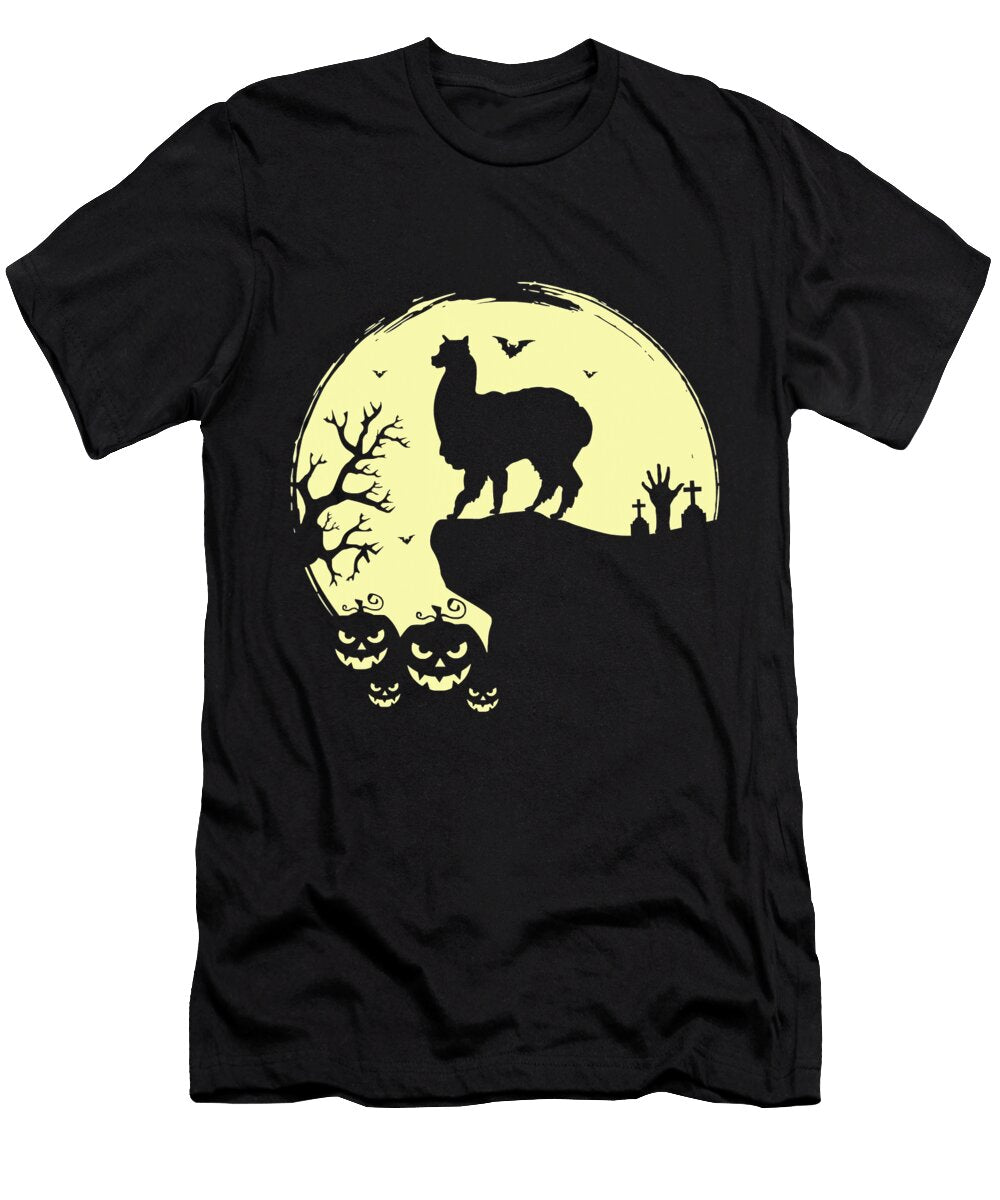 4 Llama Alpaca Alpacas Camelid Camel Cute Llama Funny Llama Llama Art Llama Drama Animal Llama Lover No Prob Llama Grover Mcclure T-Shirt