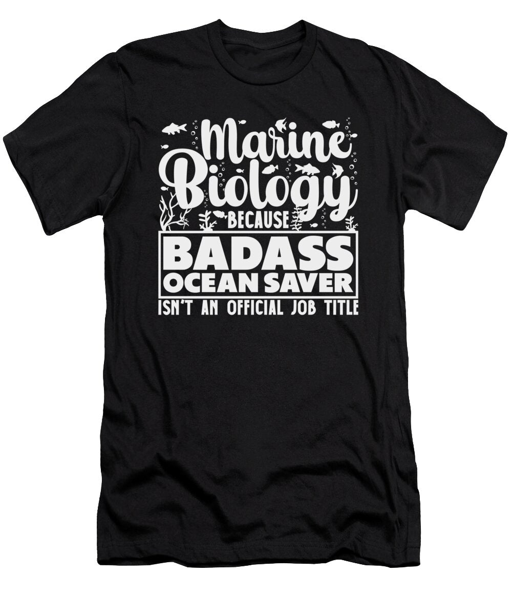 4 Marine Biologist Ocean Animals Marine Life Toms Store T-Shirt