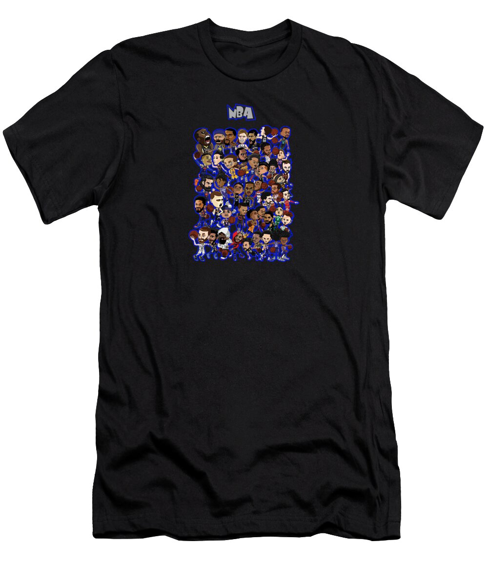 4 NBA National Basketball Association Jass Icha T-Shirt