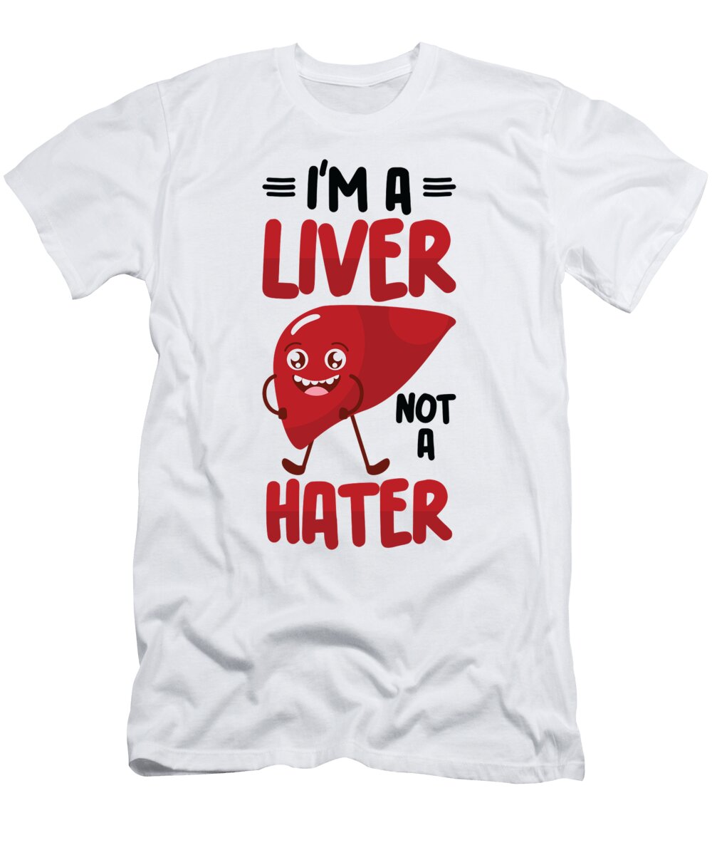 4 Nurse Health Care Nursing Positivity Liver Toms Store T-Shirt