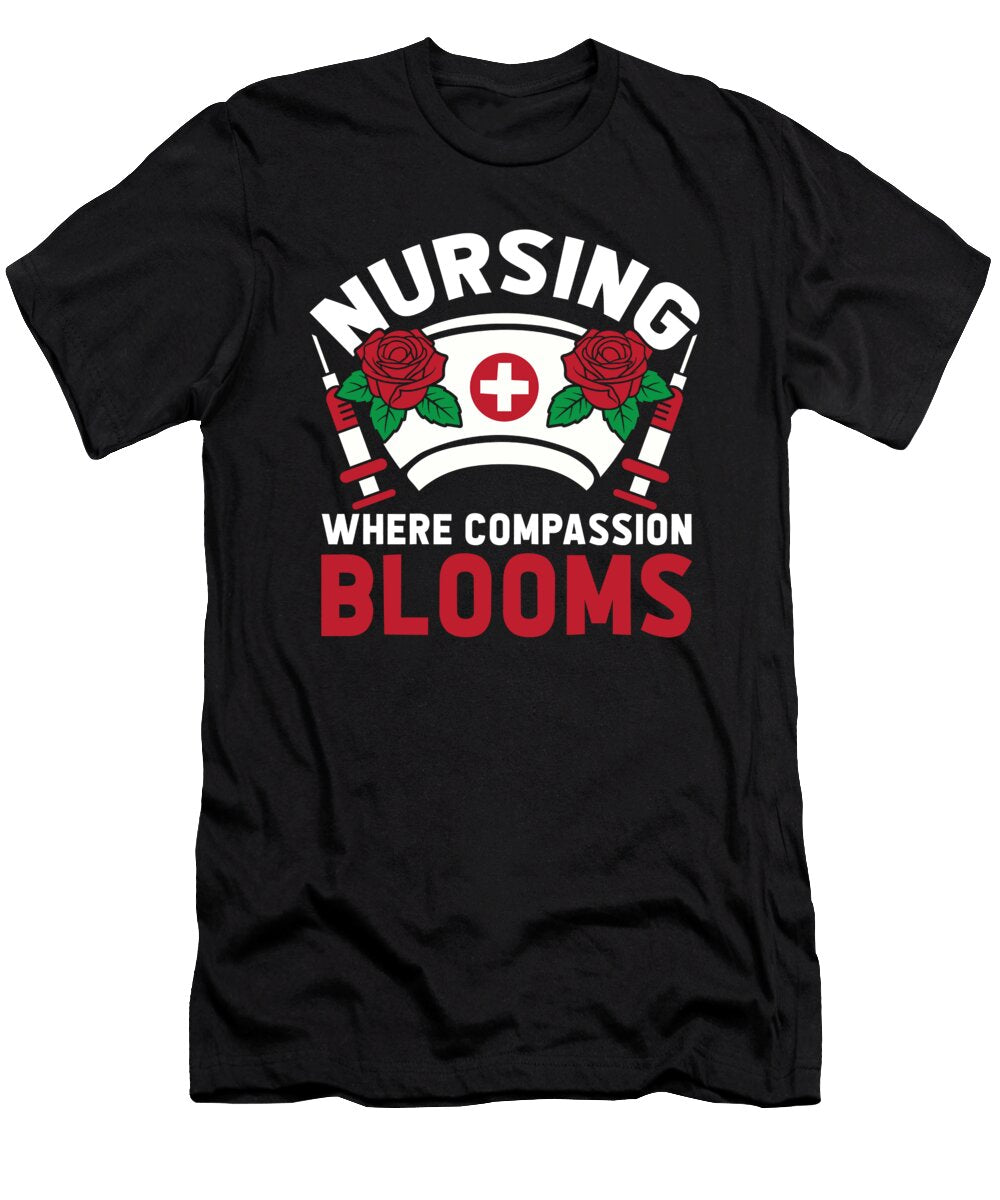 4 Nurse Hospital Caretaker Nursing Crazy Squirrel T-Shirt