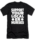 4 Nursing Caretaker Hospital Emergency Nurse Crazy Squirrel T-Shirt