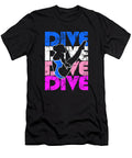 4 Platform Diver Girl Springboard Diving Crazy Squirrel T-Shirt