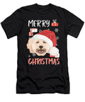4 Poodle Merry Christmas Greenoptix T-Shirt