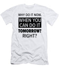 4 Procrastinator Relaxation Typography Work Procrastinating Toms Store T-Shirt