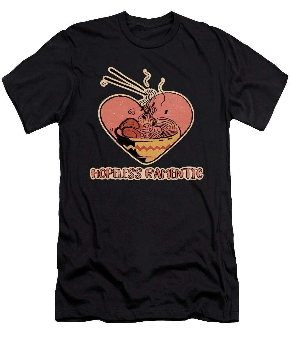 4 Ramen Japanese Noodles Crazy Squirrel T-Shirt