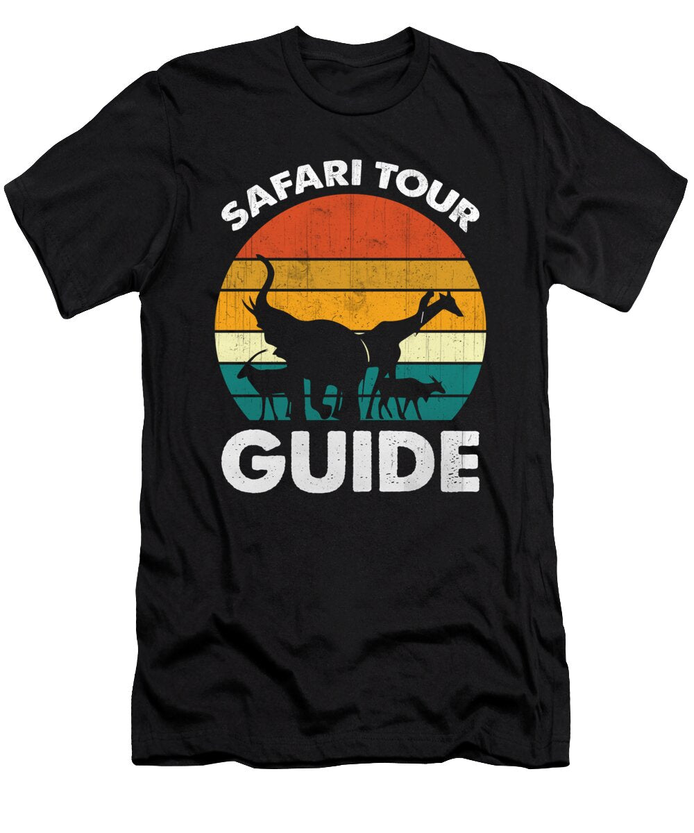 4 Safari Africa Wildlife Zoo Wilderness Zookeeper Raphaelartdesign T-Shirt