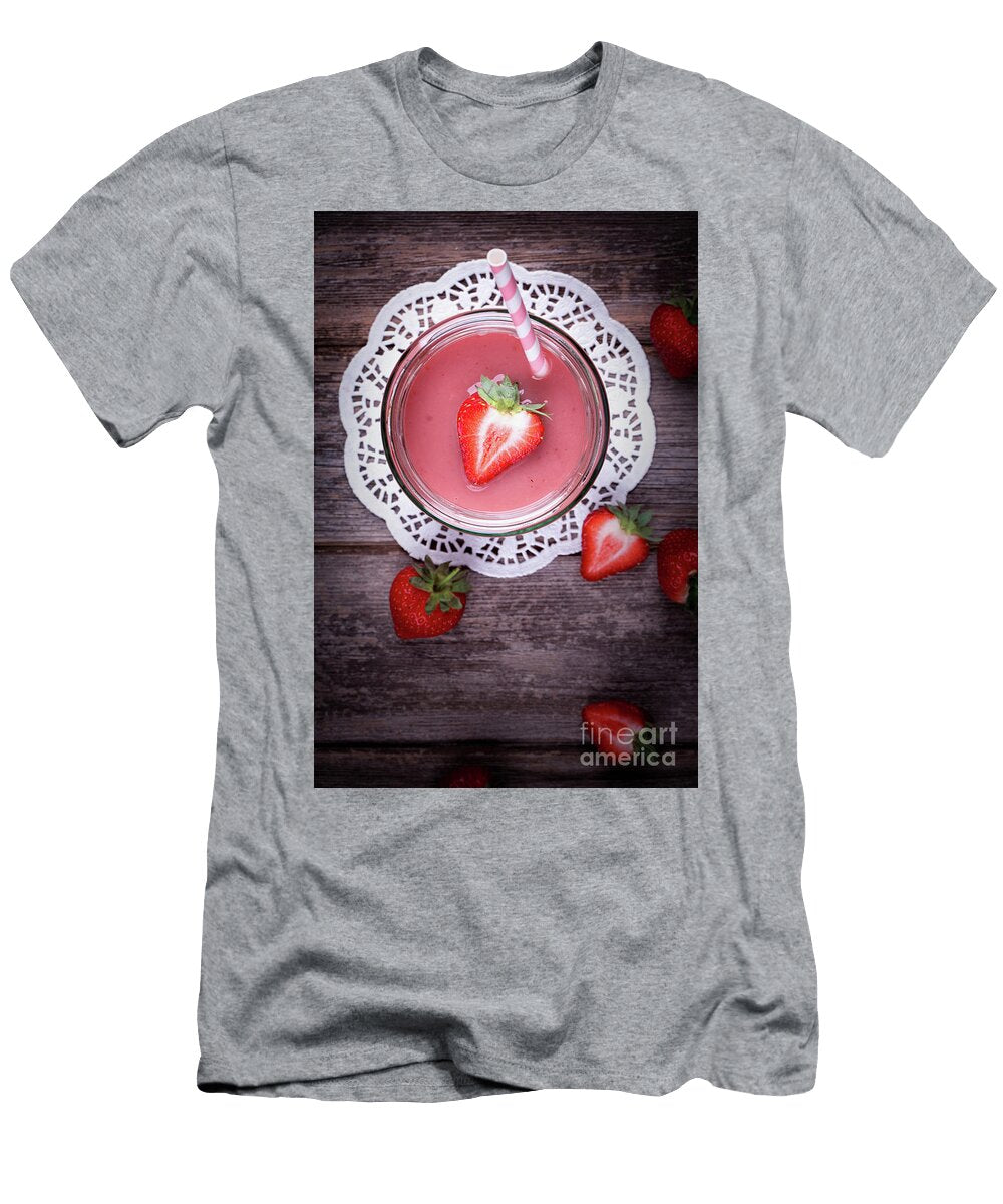 4 Strawberry Smoothie Jane Rix T-Shirt
