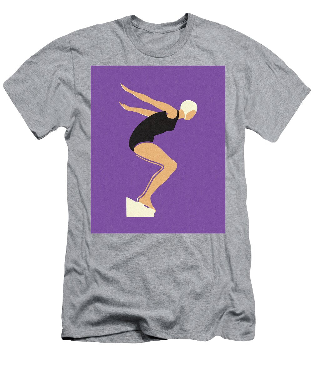 4 Swimmer Csa Images T-Shirt