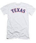 4 Texas Rangers Baseball Team Logo Jaron Kunze T-Shirt