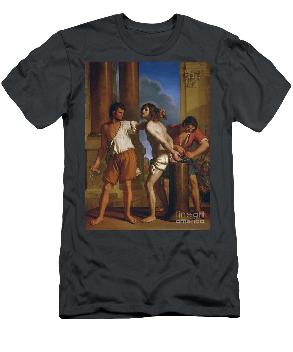 4 the Flagellation of Christ Guercino T-Shirt