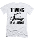 4 Tow Truck Operator Lifestyle Towing Trucker Drivers Toms Store T-Shirt