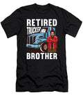 4 Truck Driver Big Rig Trucking Retired Trucker Crazy Squirrel T-Shirt