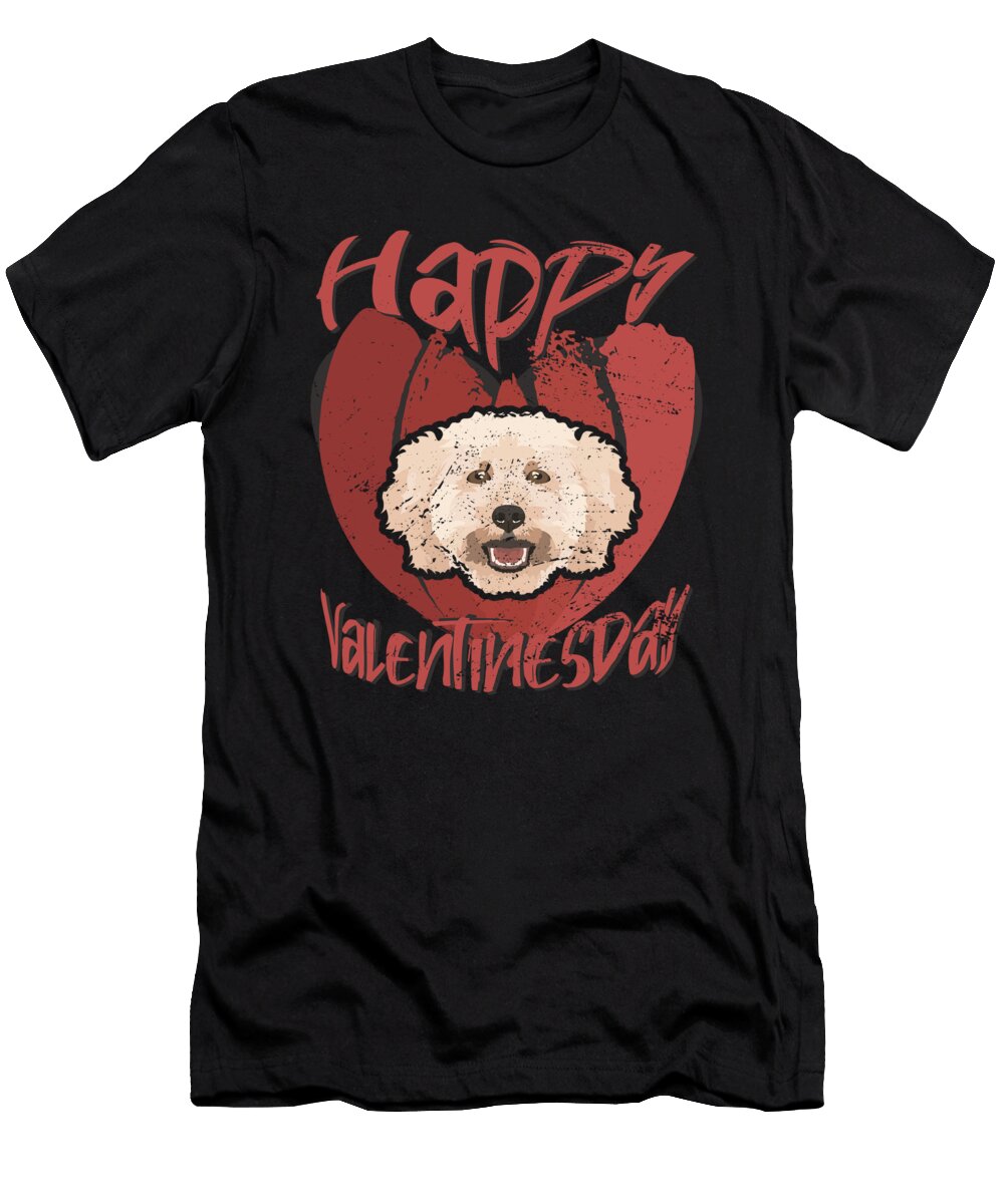 4 Valentines Day Poodle Greenoptix T-Shirt