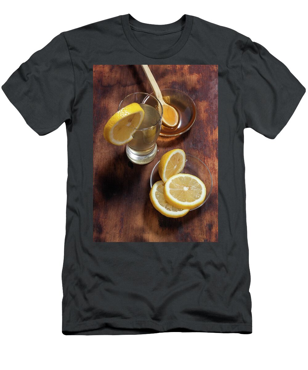 4 Water with Lemon and Honey George Mdivanian T-Shirt