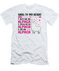 4 Ways to My Heart Valentins Day Couples in Love Alpaca Toms Store T-Shirt